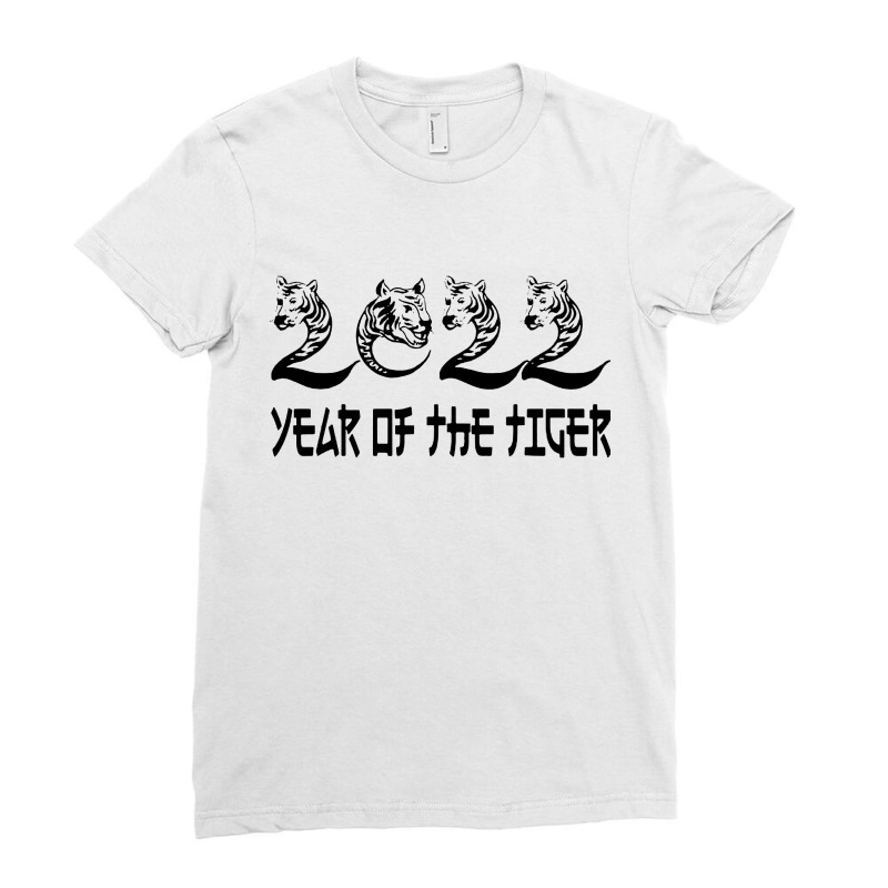 Chinese New Year Of The Tiger Ladies Fitted T-shirt | Artistshot