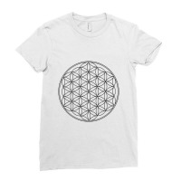 Black And White Pattern 4 Ladies Fitted T-shirt | Artistshot