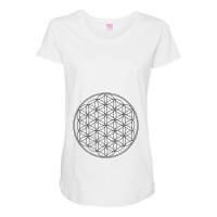 Black And White Pattern 4 Maternity Scoop Neck T-shirt | Artistshot