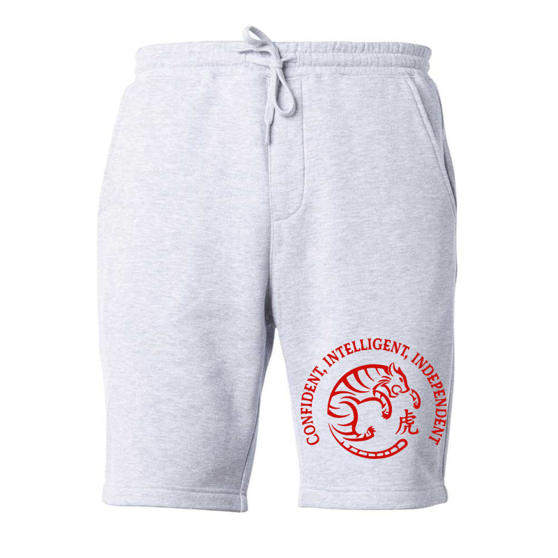 Confident Intelligent Independent Fleece Short by Bull Tees | Artistshot