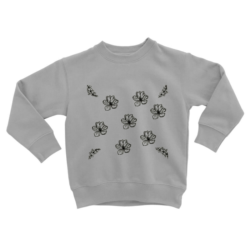 Black And White Pattern 7 Toddler Sweatshirt by antoniohollie | Artistshot