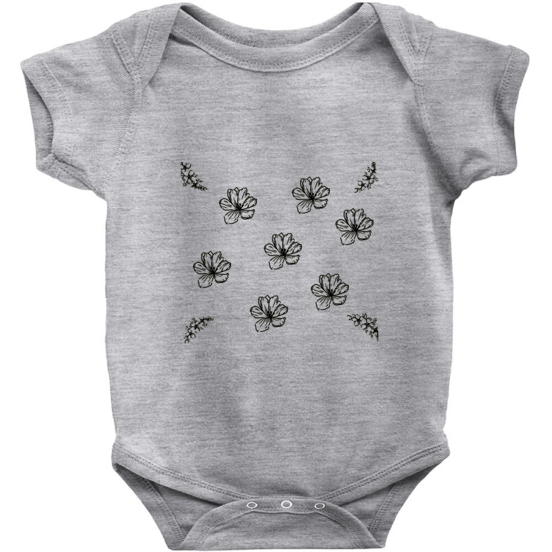 Black And White Pattern 7 Baby Bodysuit by antoniohollie | Artistshot