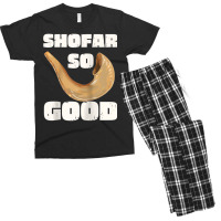 Rosh Hashanah Shofar So Good Jewish New Year Raglan Baseball Tee Men's T-shirt Pajama Set | Artistshot