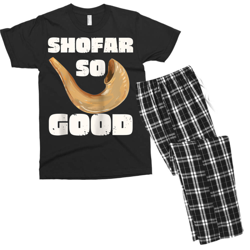 Rosh Hashanah Shofar So Good Jewish New Year Raglan Baseball Tee Men's T-shirt Pajama Set | Artistshot