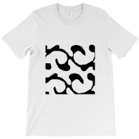 Black And White Swirl Pattern T-shirt | Artistshot