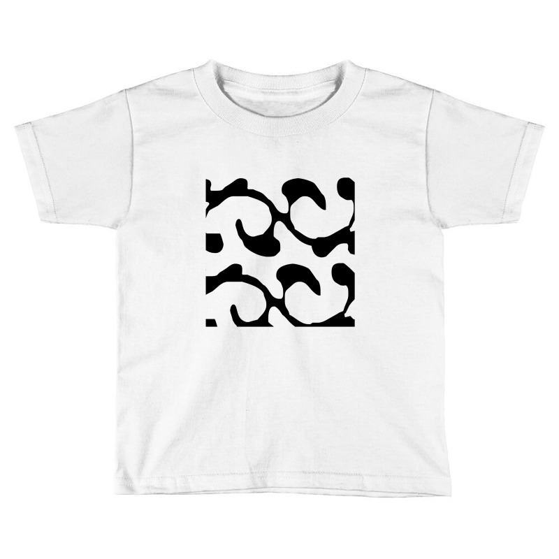 Black And White Swirl Pattern Toddler T-shirt by antoniohollie | Artistshot