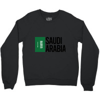 Saudi Arabia Minimal Design Collection Crewneck Sweatshirt | Artistshot