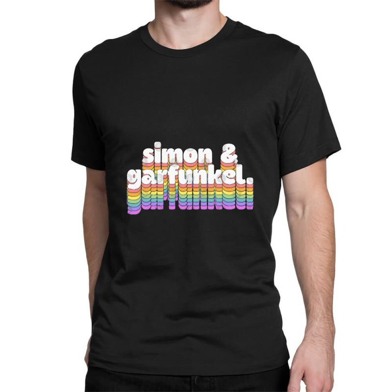 Simon Amp Garfunkel Retro Aesthetic Design Classic T-shirt | Artistshot