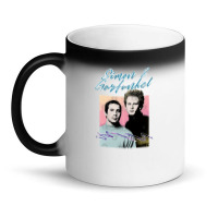 Simon Amp Garfunkel Retro Aesthetic Design Magic Mug | Artistshot