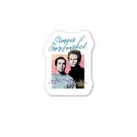 Simon Amp Garfunkel Retro Aesthetic Design Sticker | Artistshot