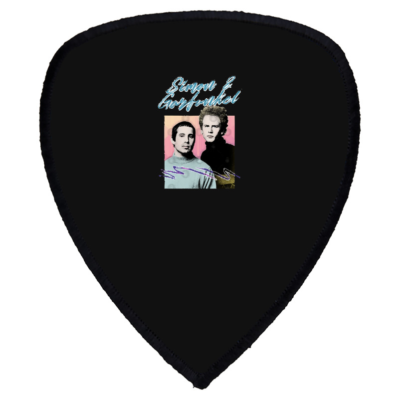 Simon Amp Garfunkel Retro Aesthetic Design Shield S Patch | Artistshot