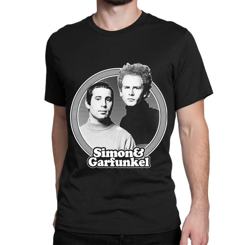 Simon Amp Garfunkel Retro Fan Art Design Classic T-shirt | Artistshot