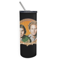 Simon Amp Garfunkel Retro Style Fan Design Skinny Tumbler | Artistshot