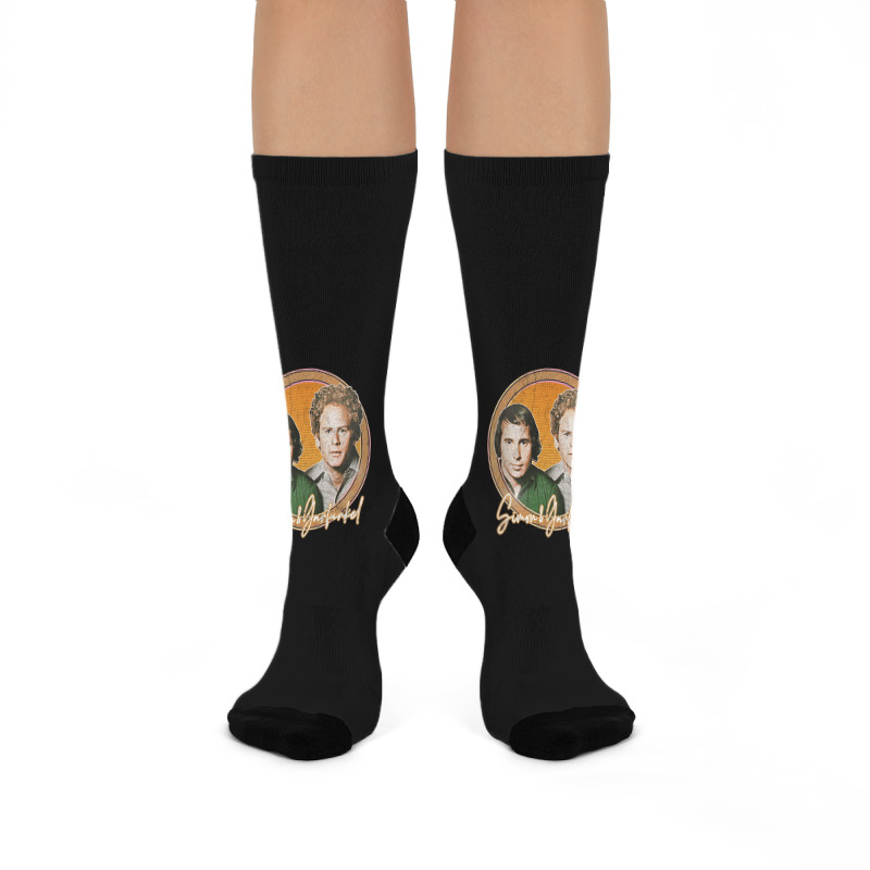 Simon Amp Garfunkel Retro Style Fan Design Crew Socks | Artistshot