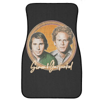 Simon Amp Garfunkel Retro Style Fan Design Front Car Mat | Artistshot