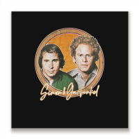 Simon Amp Garfunkel Retro Style Fan Design Metal Print Square | Artistshot