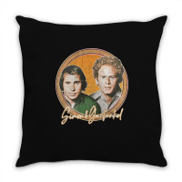 Simon Amp Garfunkel Retro Style Fan Design Throw Pillow | Artistshot