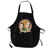 Simon Amp Garfunkel Retro Style Fan Design Medium-length Apron | Artistshot