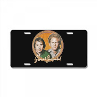 Simon Amp Garfunkel Retro Style Fan Design License Plate | Artistshot