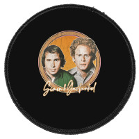 Simon Amp Garfunkel Retro Style Fan Design Round Patch | Artistshot