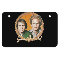 Simon Amp Garfunkel Retro Style Fan Design Atv License Plate | Artistshot