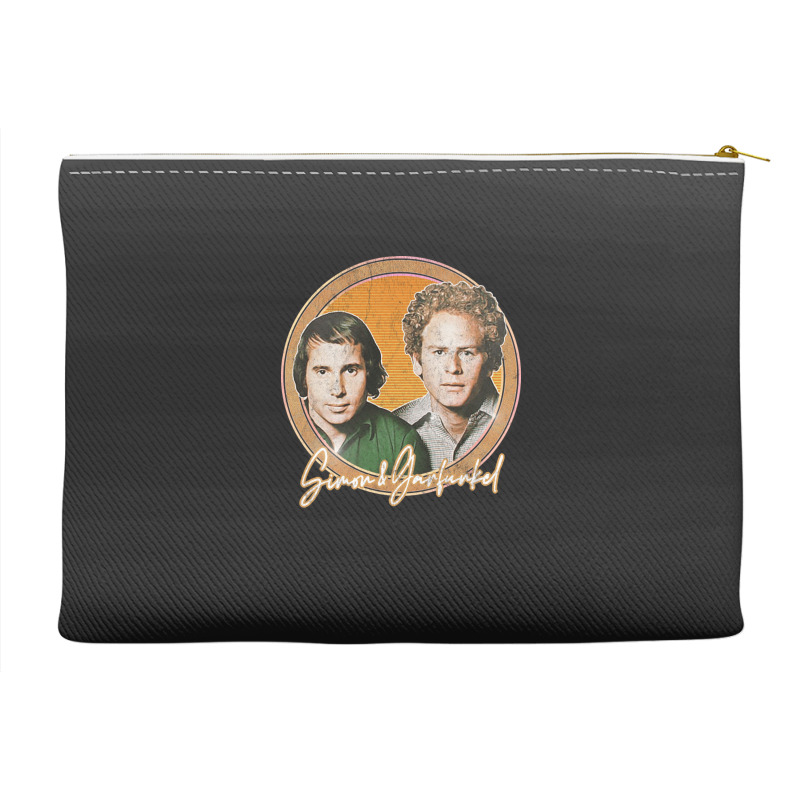 Simon Amp Garfunkel Retro Style Fan Design Accessory Pouches | Artistshot