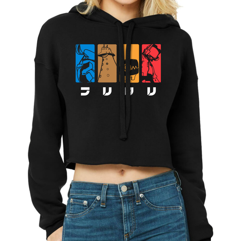 F L C L Character Anime Cropped Hoodie | Artistshot