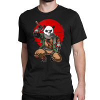 Panda Bear Ninja Samurai Warrior Funny Kung Fu Animal Kids Classic T-shirt | Artistshot