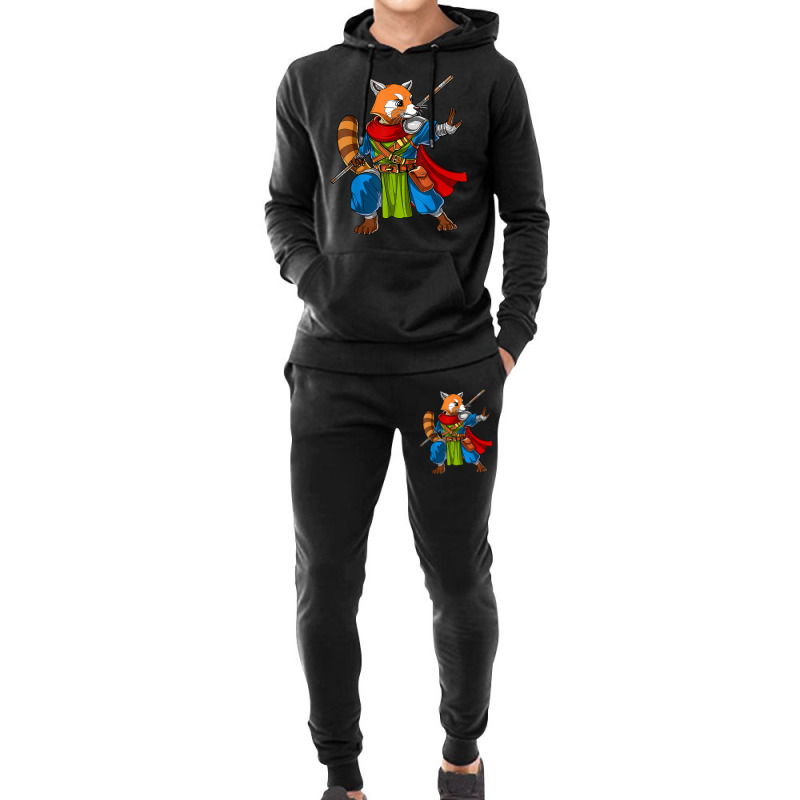 Red Panda Bear Ninja Samurai Warrior Funny Kung Fu Boys Kids Hoodie & Jogger set by Frank J Mitchell | Artistshot