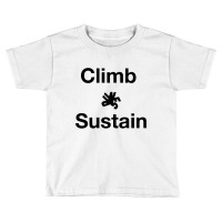 Bouldering Climb Hiking Mountains Toddler T-shirt | Artistshot