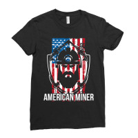 Underground Mining    For American Coal Miner Ladies Fitted T-shirt | Artistshot