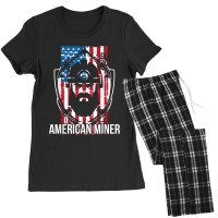 Underground Mining    For American Coal Miner Women's Pajamas Set | Artistshot