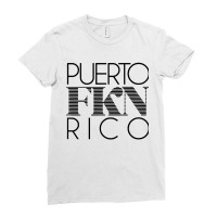 Funny Puerto Rico Ladies Fitted T-shirt | Artistshot