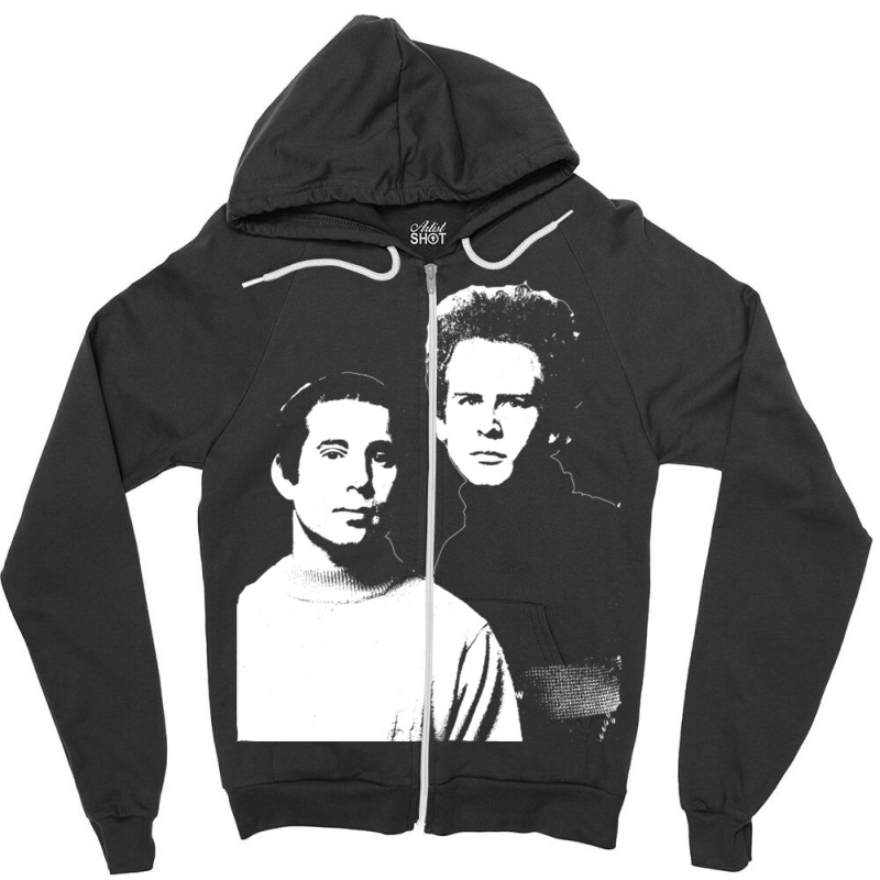 Simon And Garfunkel Tr Zipper Hoodie | Artistshot