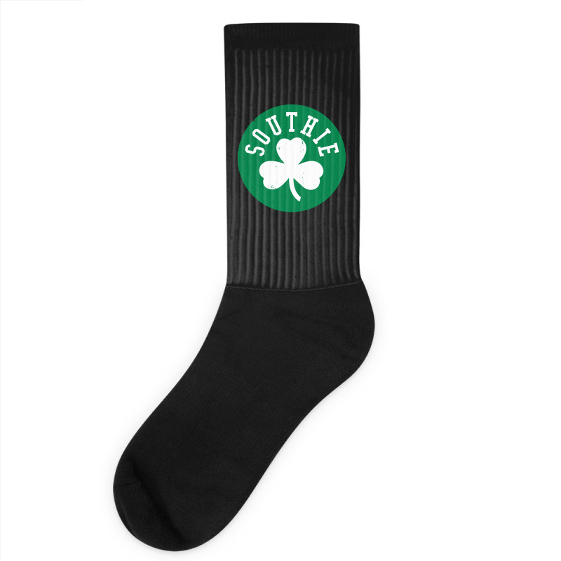 Southie Irish St Patricks Day Socks | Artistshot