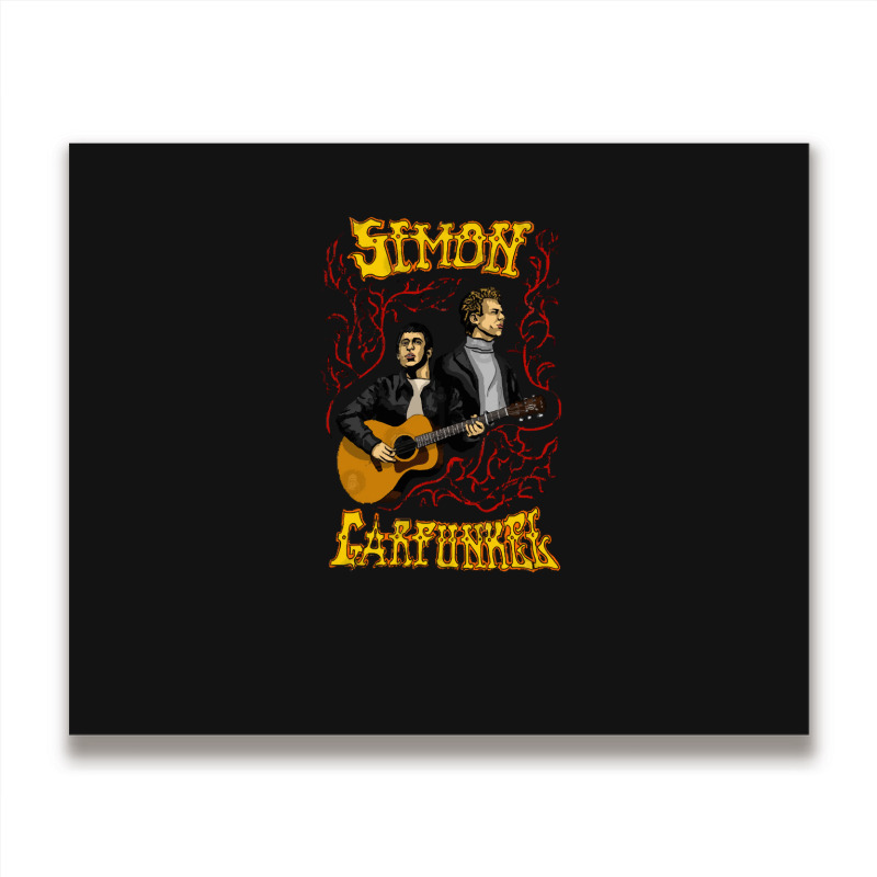 Simon And Garfunkel Metal Print Horizontal | Artistshot