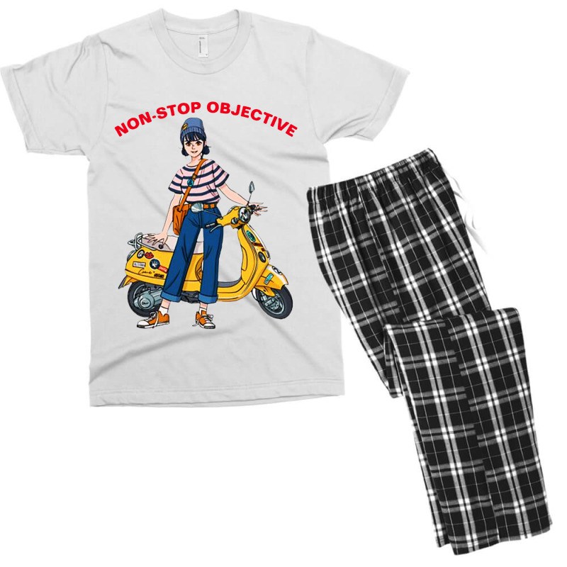 Non Stop Objective Men's T-shirt Pajama Set | Artistshot