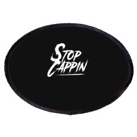 Stop Cappin No Cap Stop Cappin No Lies No Cap Hiphop Rap Oval Patch | Artistshot