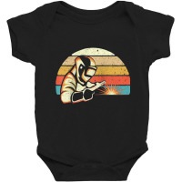 Vintage Welder   Ironworker Metalworking Welding Lover Raglan Baseball Baby Bodysuit | Artistshot