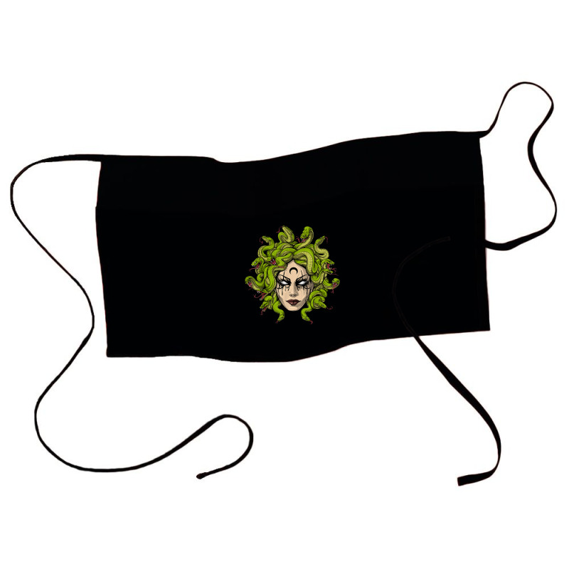 Medusa Greek Goddess Snakes Ancient Greece Mythology Gothic Waist Apron | Artistshot