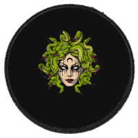 Medusa Greek Goddess Snakes Ancient Greece Mythology Gothic Round Patch | Artistshot