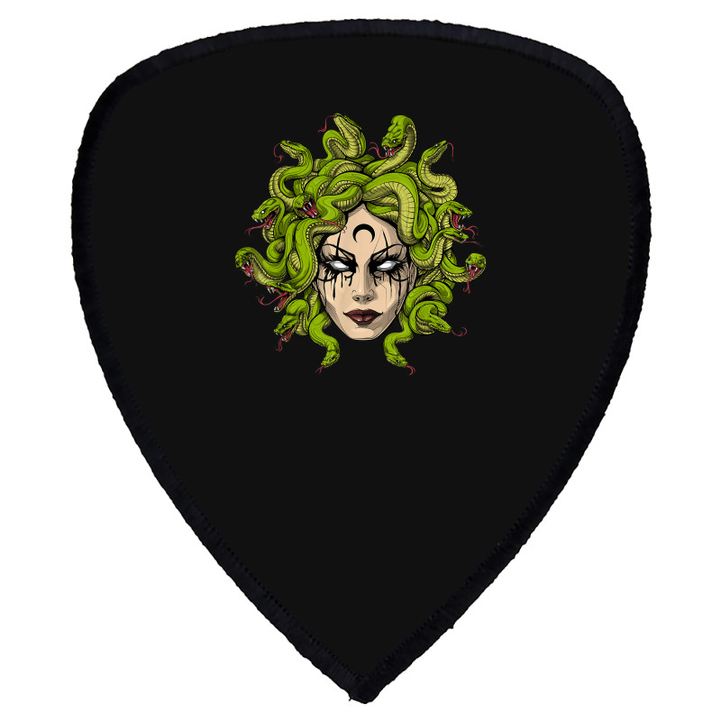 Medusa Greek Goddess Snakes Ancient Greece Mythology Gothic Shield S Patch | Artistshot