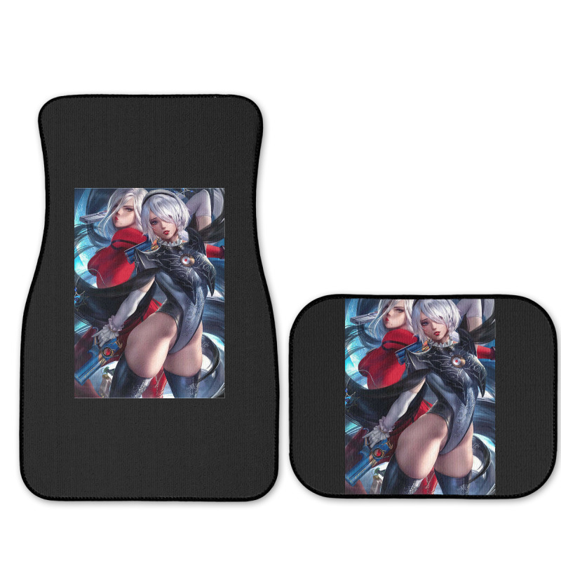 Bayonetta's Classic Banner Full Set Car Mats | Artistshot