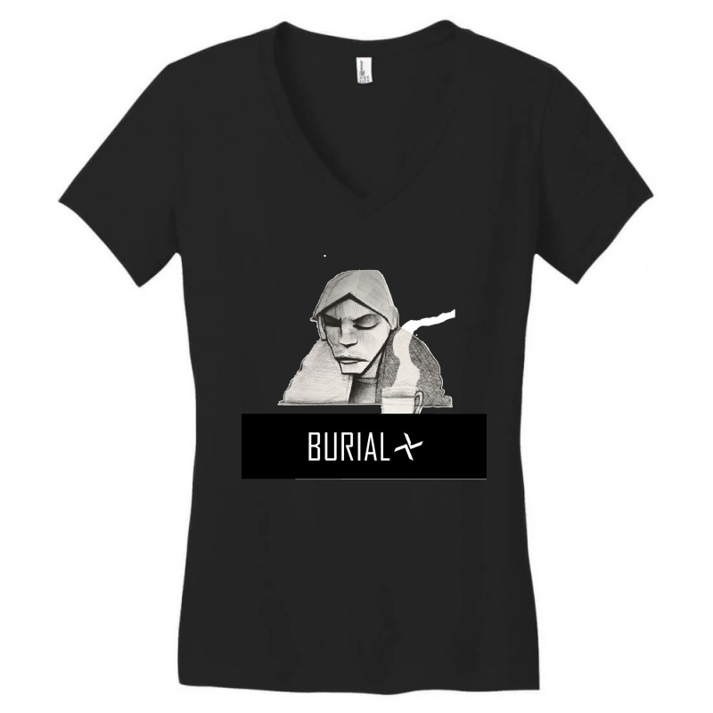 Burial Untrue Classic Women's V-Neck T-Shirt by cm-arts | Artistshot