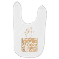 I Fear No Evil Warrior Of God Crusader Knight Templar Tank Top Baby Bibs | Artistshot