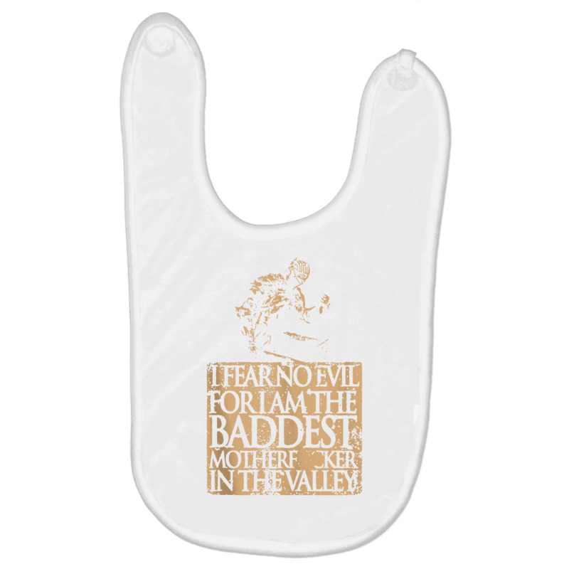 I Fear No Evil Warrior Of God Crusader Knight Templar Tank Top Baby Bibs | Artistshot