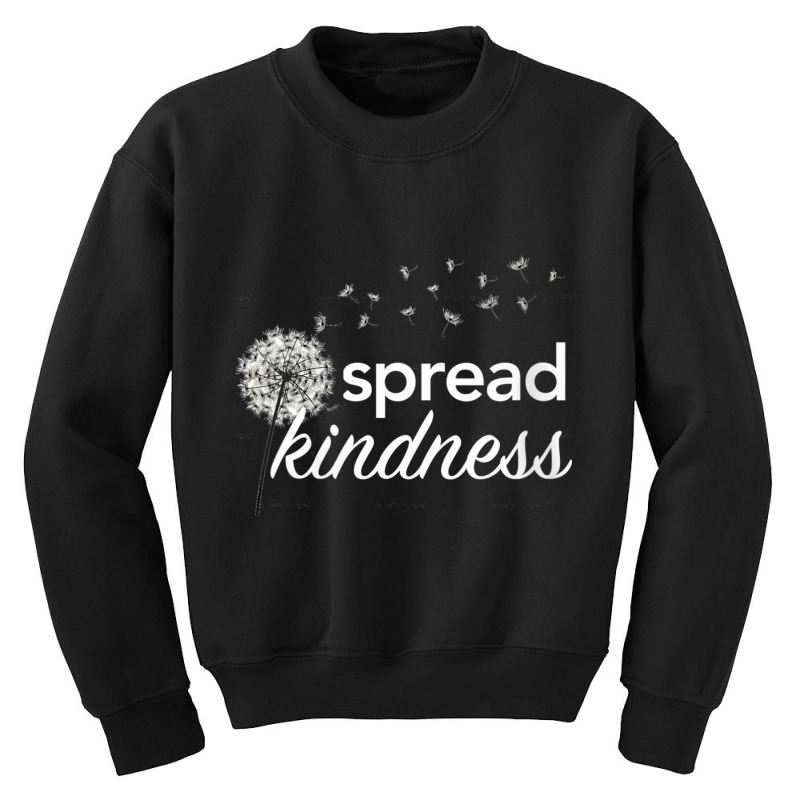 Womens Spread Kindness Dandelion V Neck T Shirt Youth Sweatshirt by cm-arts | Artistshot