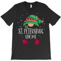 Womens St. Petersburg Gnome Family Matching Christmas Pajamas V Neck T T-shirt | Artistshot