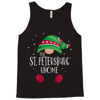 Womens St. Petersburg Gnome Family Matching Christmas Pajamas V Neck T Tank Top | Artistshot