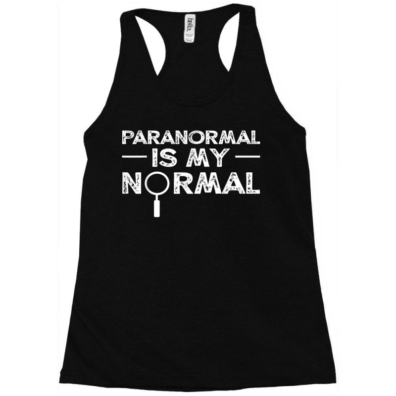 Paranormal Investigator Ghost Hunting Funny Gift Racerback Tank by KaseyReyes | Artistshot